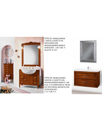 BAGNO SOSPESO + BAGNO CON I PIEDINI