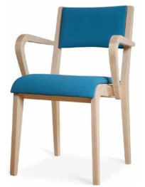 POLTRONCINA IMBOTTITA IN FAGGIO