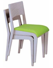 SEDIA IMBOTTITA IN FAGGIO