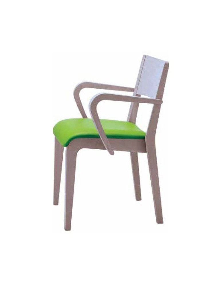 POLTRONCINA IMBOTTITA IN FAGGIO