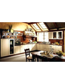 CUCINA SU MISURA DECAPE AVORIO FRASSINO