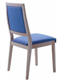 SEDIA IMBOTTITA  IN  FAGGIO