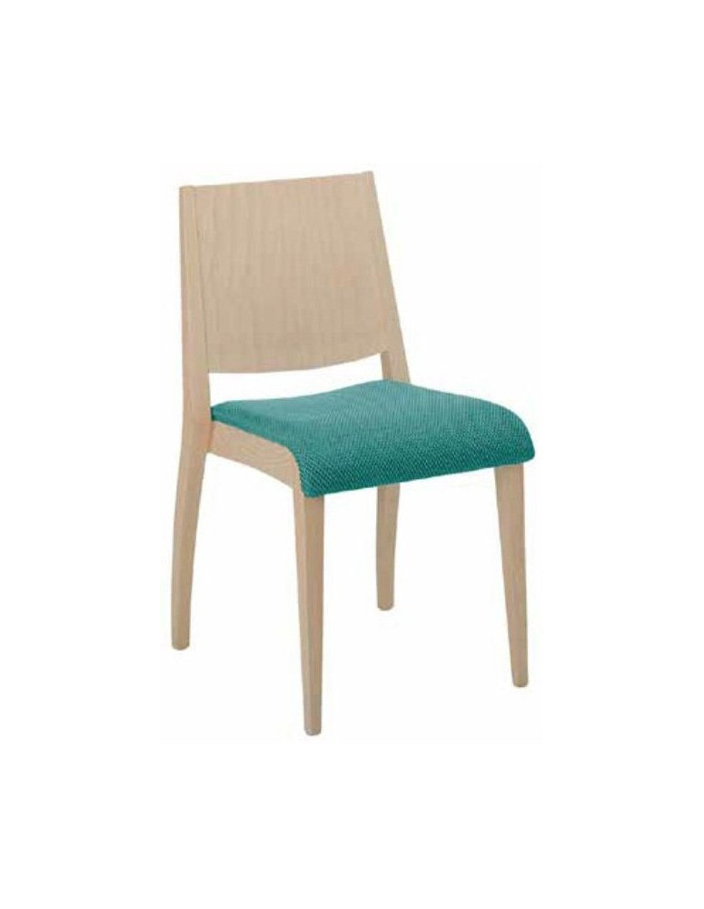 SEDIA IMBOTTITA IN FAGGIO