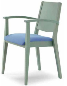 POLTRONCINA IMBOTTITA IN FAGGIO