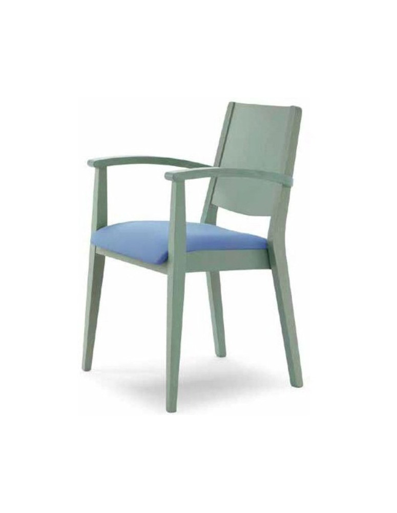 POLTRONCINA IMBOTTITA IN FAGGIO