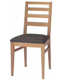 SEDIA IMBOTTITA IN FAGGIO