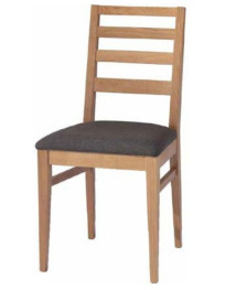 SEDIA IMBOTTITA IN FAGGIO