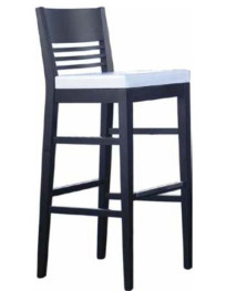 SGABELLO IMBOTTITA IN FAGGIO