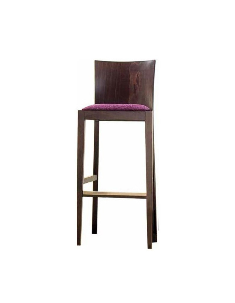 SGABELLO IMBOTTITA IN FAGGIO