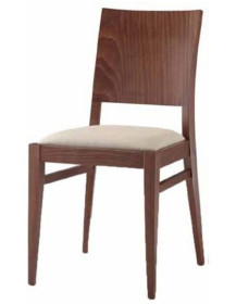 SEDIA IMBOTTITA IN FAGGIO