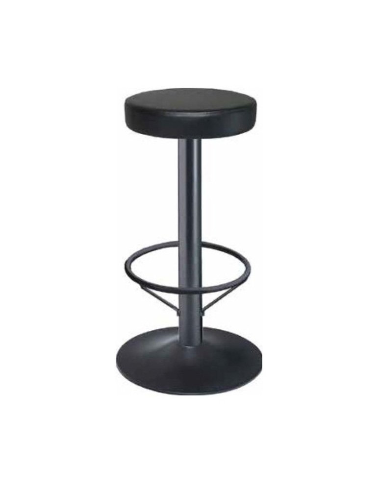 SGABELLO CROMATA IMBOTTITO