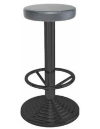 SGABELLO IN GHISA NERA