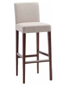 SGABELLO IMBOTTITO IN  FAGGIO