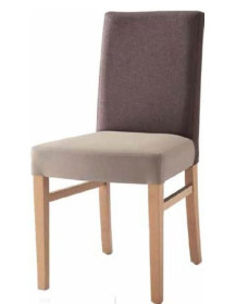 SEDIA IMBOTTITA IN  FAGGIO