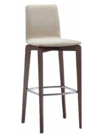 SGABELLO  IN  FAGGIO SEDILE LEGNO