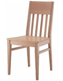 SEDIA  IN FAGGIO O FRASSINO SEDILE LEGNO