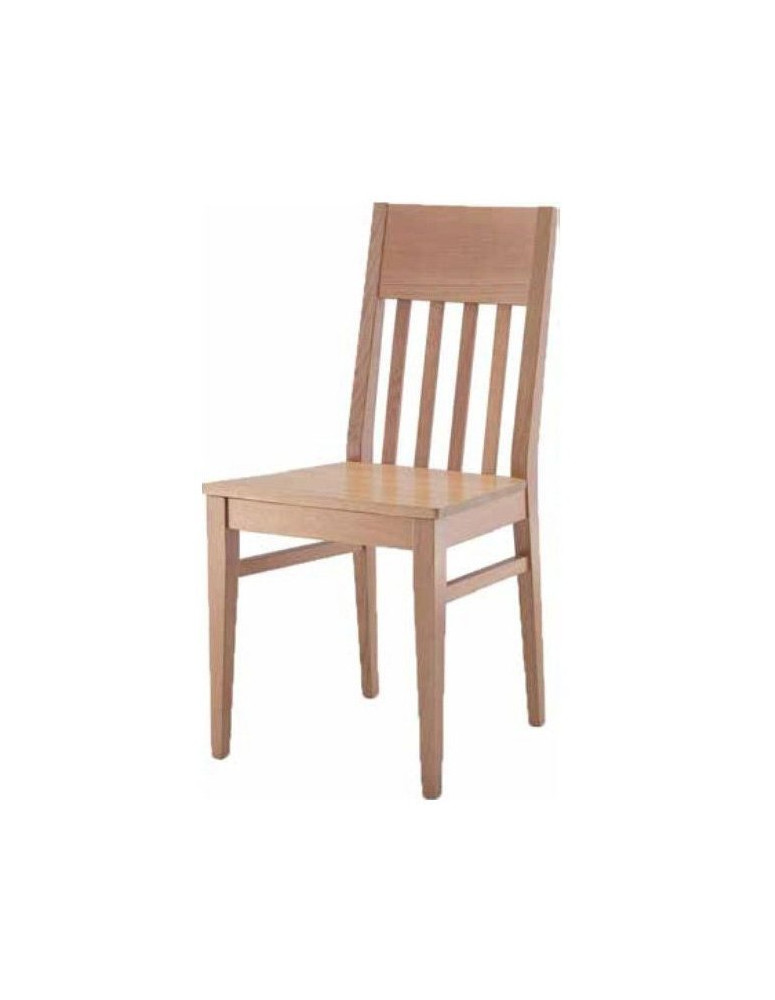 SEDIA  IN FAGGIO O FRASSINO SEDILE LEGNO