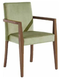 POLTRONCINA IMBOTTITO IN FAGGIO O FRASSINO