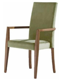 POLTRONCINA IMBOTTITO IN FAGGIO O FRASSINO