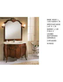 BAGNO CLASSICO IN NOCE