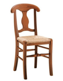 SEDIA RUSTICHE IN LEGNO MASSELLO