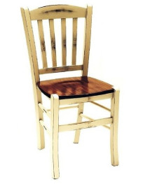 SEDIA RUSTICHE IN LEGNO MASSELLO