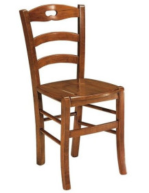 SEDIA RUSTICHE IN LEGNO MASSELLO