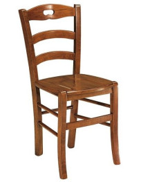 SEDIA RUSTICHE IN LEGNO MASSELLO