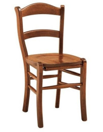 SEDIA RUSTICHE IN LEGNO MASSELLO
