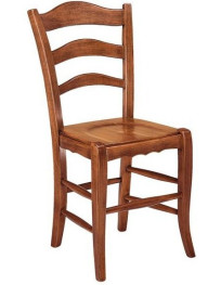 SEDIA RUSTICHE IN LEGNO MASSELLO