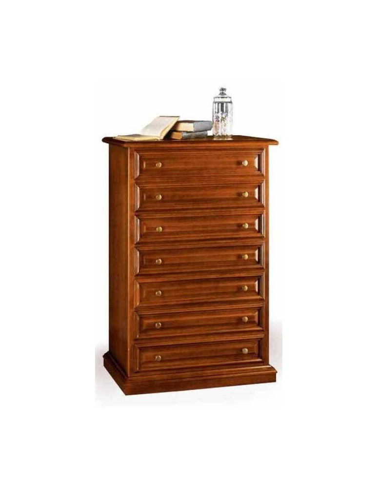 CASSETTIERA 7 CASSETTI VERNICIATA