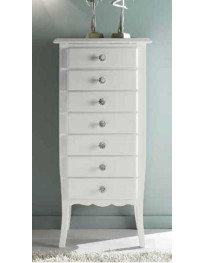 CASSETTIERA 7 CASSETTI LACCATA