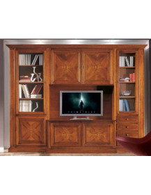 SOGGIORNO IN LEGNO INTARSIATO