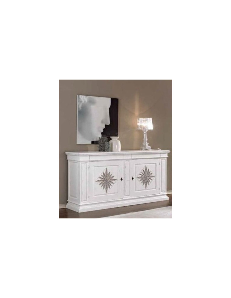 CREDENZA 2 PORTE 2 CASSETTI