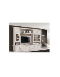 SOGGIORNO LACCATO  FINITURA PANNELLATA