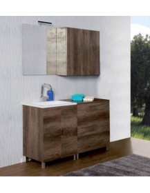 BAGNO CON PIEDINI OLMO NATURALE