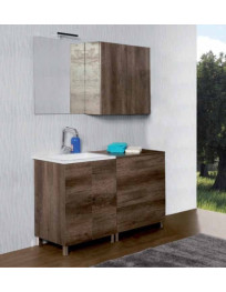 BAGNO CON PIEDINI OLMO NATURALE