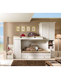 CAMERETTA PATINATA BEIGE ALCOVA