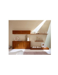 SOGGIORNO CON BASE E VETRINE APPESE