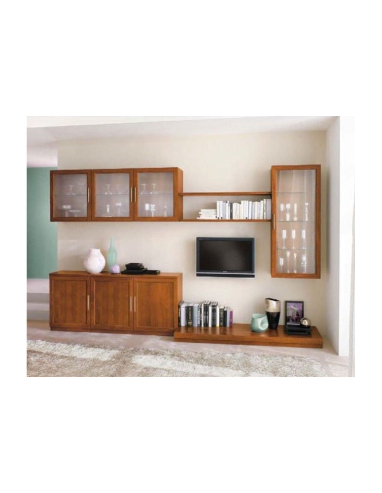 SOGGIORNO NOCE COMPONIBILE CON PANCA