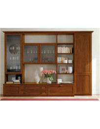 SOGGIORNO A PARETE VERNICIATO