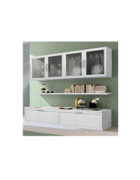 SOGGIORNO CON PENSILI E CESTONI