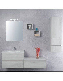 COMPOSIZIONE BAGNO OLMO BIANCO