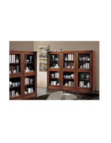 SOGGIORNO LIBRERIA IN LEGNO