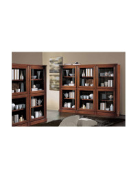 SOGGIORNO LIBRERIA IN LEGNO