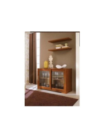 SOGGIORNO A MADIA LACCATA E NOCE