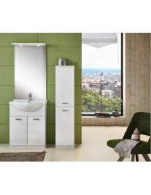 BAGNO CON LAVABO PIU SPECCHIO E LAVABO CON SPECCHIO CON PENSILE