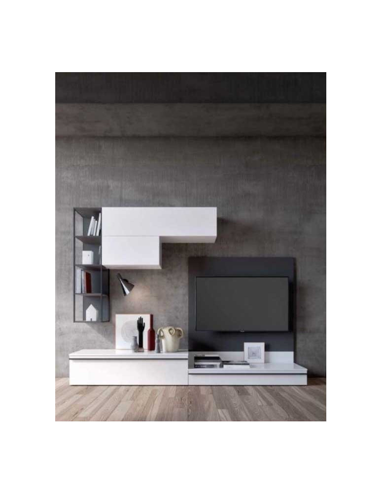 SOGGIORNO CON BASI A TERRA E PENSILI