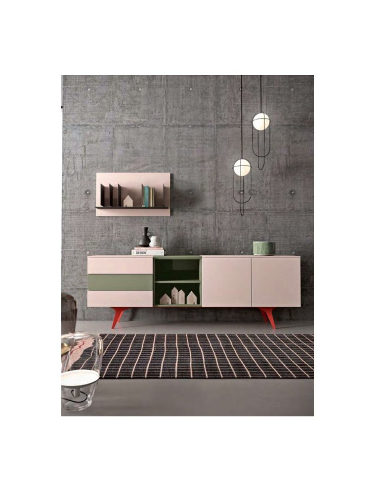 SOGGIORNO BASI SOSPESE ANTRACITE