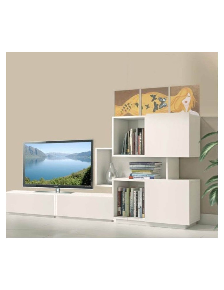 SOGGIORNO CON CASSETTONI